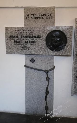 Zdjęcie powstańca styczniowego Albert Chmielowski