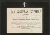 Uziębło Jan Szczepan