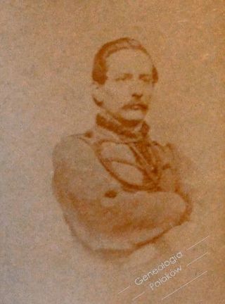 Zdjęcie powstańca styczniowego Barlen Kostrzewski