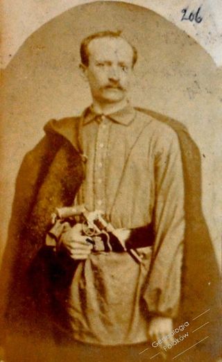 Zdjęcie powstańca styczniowego Stanisław Strzelbicki