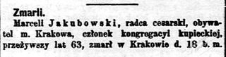 Zdjęcie powstańca styczniowego Marceli Jakubowski