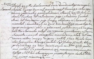 Zdjęcie powstańca styczniowego (Borówek par. Oszkowice 24.11.1863 nr 1) nieznany