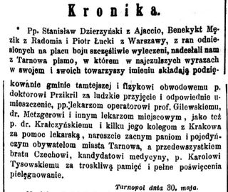 Zdjęcie powstańca styczniowego Benedyk Męzik