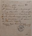 Krassowski - mianowanie na dowódcę 1863