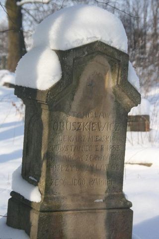 Zdjęcie powstańca styczniowego Stanisław Obuszkiewicz