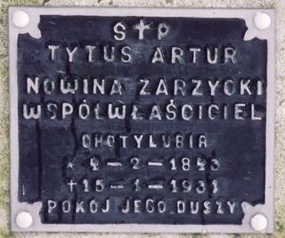 Zdjęcie powstańca styczniowego Tytus Artur Zarzycki