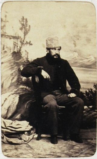 Zdjęcie powstańca styczniowego Florian (?) Niewierowski