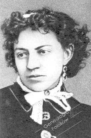 Zdjęcie powstańca styczniowego Eliza Pawłowska 1-vo Orzeszko  2-vo Nahorska 