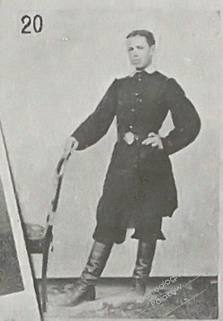 Zdjęcie powstańca styczniowego Mieczysław Lachowiec
