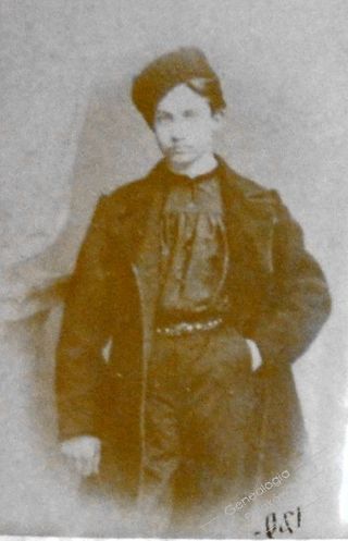 Zdjęcie powstańca styczniowego  Rosenbach