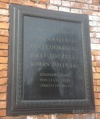 Epitafium powieszonych w Cytadeli Warszawskiej
