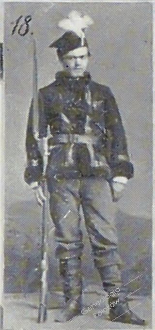 Zdjęcie powstańca styczniowego Stanisław Stawiarski