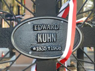 Zdjęcie powstańca styczniowego Edward Kuhn