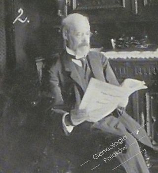 Zdjęcie powstańca styczniowego Alfred Kamienobrodzki