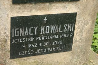 Zdjęcie powstańca styczniowego Ignacy Kowalski