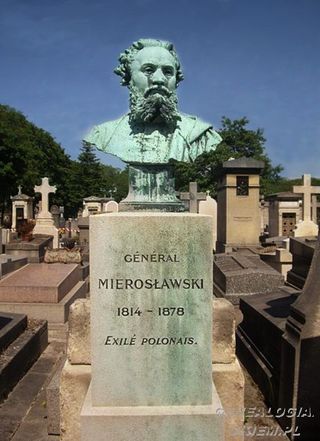 Zdjęcie powstańca styczniowego Ludwik Mierosławski