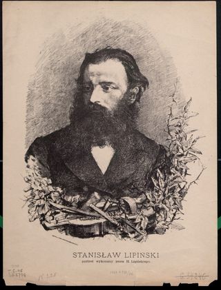 Zdjęcie powstańca styczniowego Stanisław Lipiński