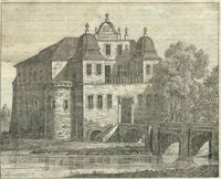 Pałac w Kórniku ok. 1830