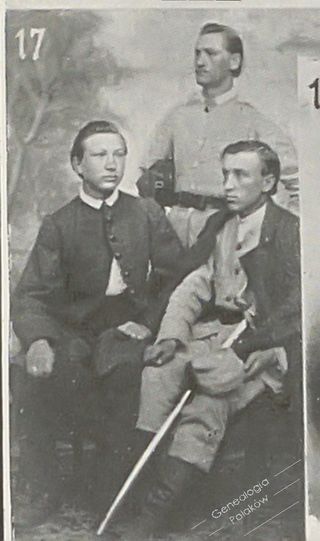 Zdjęcie powstańca styczniowego Leon Lewiński