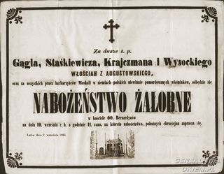 Zdjęcie powstańca styczniowego  Krajczman