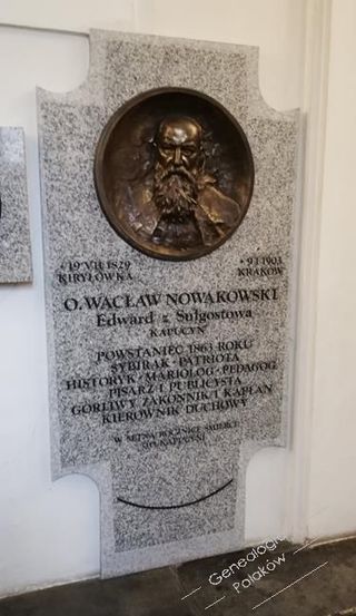 Zdjęcie powstańca styczniowego Edward Zygmunt Nowakowski