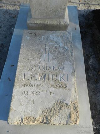 Zdjęcie powstańca styczniowego Stanisław Lewicki