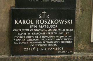 Zdjęcie powstańca styczniowego Karol Roszkowski