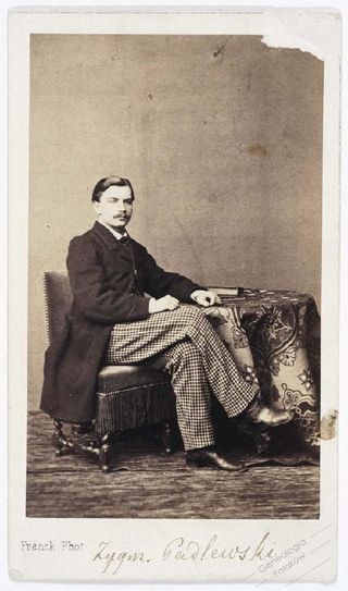 Zdjęcie powstańca styczniowego Zygmunt Padlewski