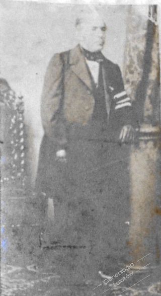 Zdjęcie powstańca styczniowego Jakub Lewiński