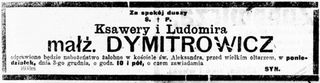 Zdjęcie powstańca styczniowego Ludomir Dymitrowicz