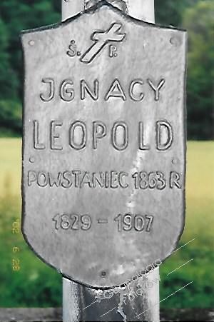 Zdjęcie powstańca styczniowego Ignacy Leopold