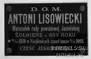 Zdjęcie powstańca styczniowego Antoni Lisowiecki