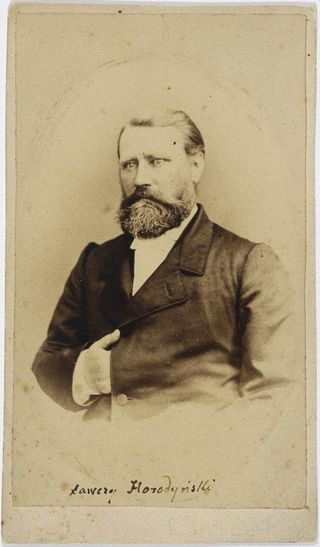 Zdjęcie powstańca styczniowego Franciszek Ksawery Horodyński