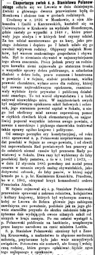 Zdjęcie powstańca styczniowego Stanisław Polanowski