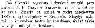 Zdjęcie powstańca styczniowego Eustachy Reklewski