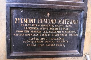 Zdjęcie powstańca styczniowego Edmund Marcin Matejko
