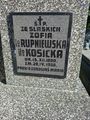 Zofia Slaska, zam1. Rupniewska, zam2. Kosicka