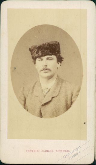 Zdjęcie powstańca styczniowego Menotti Garibaldi