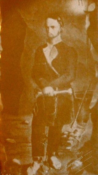 Zdjęcie powstańca styczniowego Roman Sanguszko