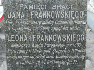 Zdjęcie powstańca styczniowego Jan Frankowski