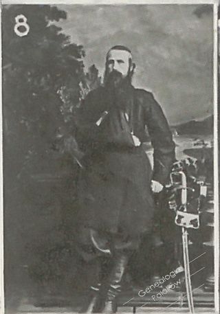 Zdjęcie powstańca styczniowego Augustyn Mazawski