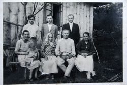 Jan i Rozalia Duda z synami