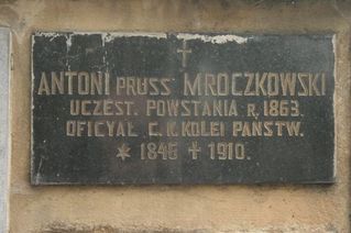 Zdjęcie powstańca styczniowego Antoni Mroczkowski