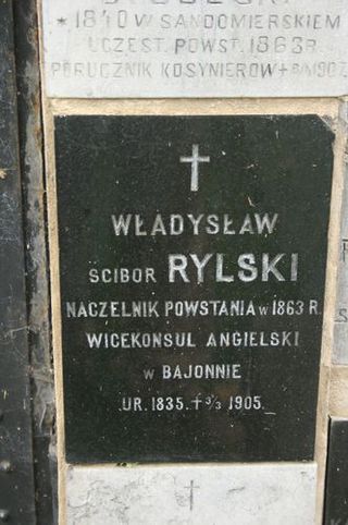 Zdjęcie powstańca styczniowego Władysław Rylski