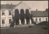 Lubcza, pow. Jedrzejowski. Pałac  Wielowiejskich.