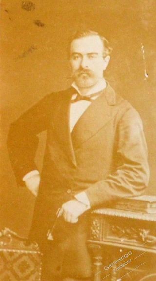 Zdjęcie powstańca styczniowego Bronisław Pawel  Rylski