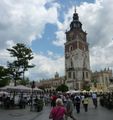 Kraków . Wieża ratuszowa.