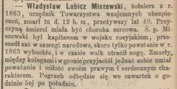 Nekrolog ze złym imieniem