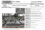 Złotniki pow. kaliski. 
Mogiła zbiorowa powstańców .