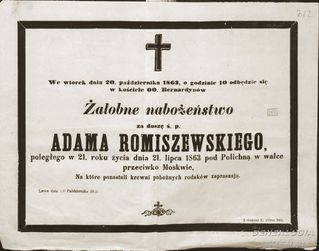 Zdjęcie powstańca styczniowego Adam Romiszewski